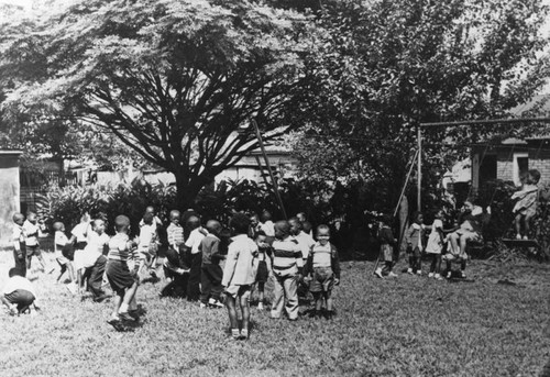 Children on a playground