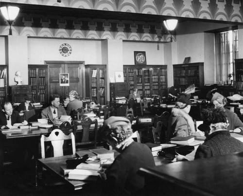 Genealogy Department, Los Angeles Public Library