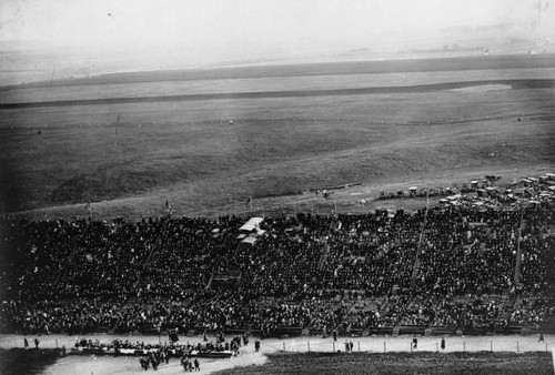 Aerial view of Dominguez Field