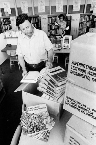 Crozier school library