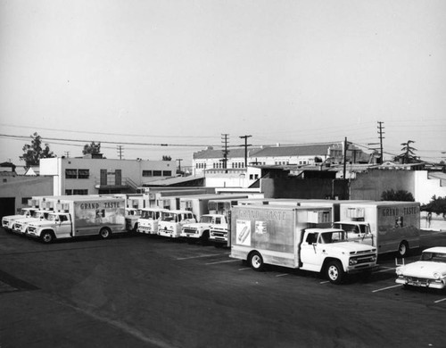 Grand Taste delivery trucks