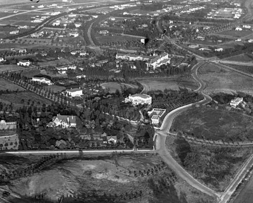 Looking south over Beverly Hills