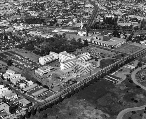 Inglewood, aerial view