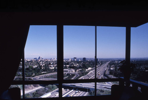 405 Freeway at Sunset Boulevard