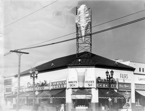 Currie's Ice Cream Parlor, Hollywood