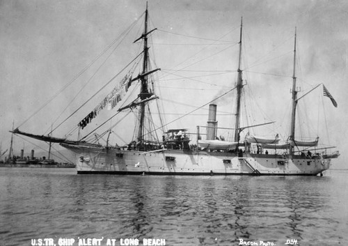 Ship at Long Beach