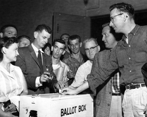 Secret ballot held in Burbank