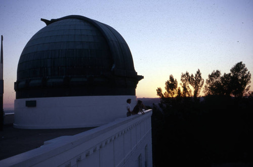 Griffith Observatory at sunset