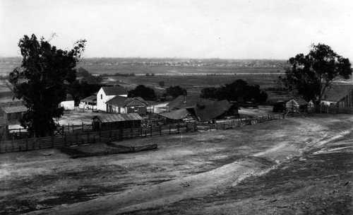 Rancho La Cienega O' Paso de la Tijera, panoramic view