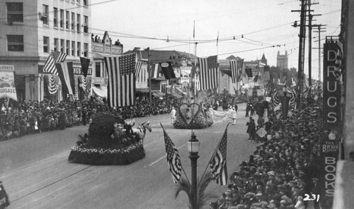 Tournament of Roses Parade float