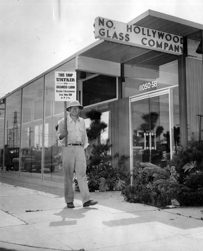 Picket at Valley industry