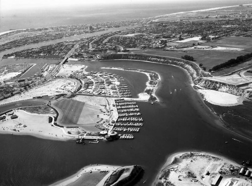 Balboa Restaurant, Newport Beach, looking west