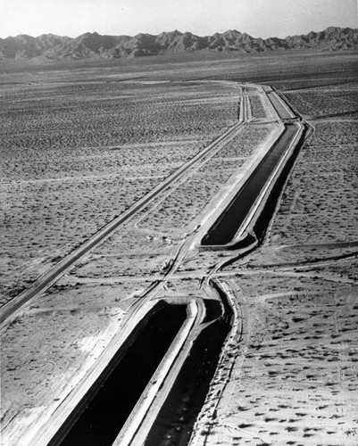 Open channel of the Colorado Aqueduct