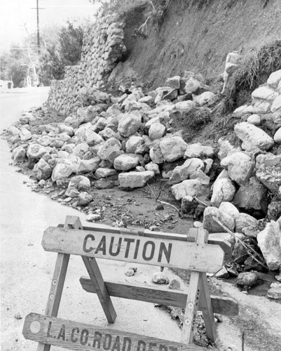 Storm aftermath at Kagel Canyon