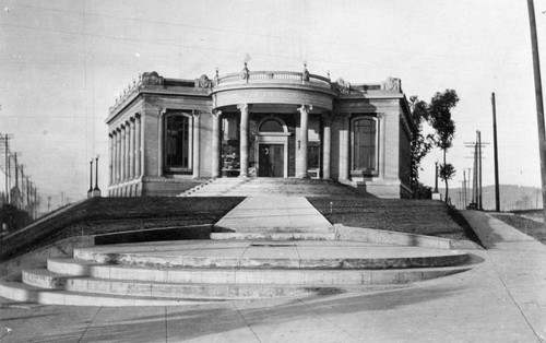 Arroyo Seco Branch Library, a postcard