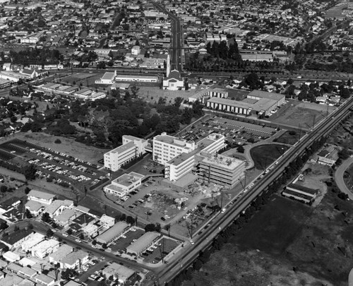 Inglewood, aerial view