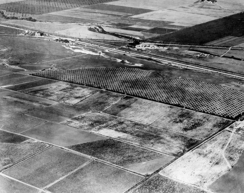 Aerial view of Dominguez Field