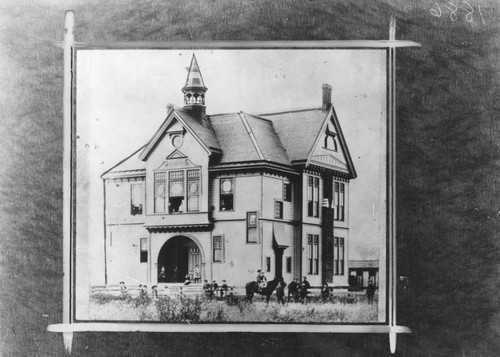 First Long Beach school building