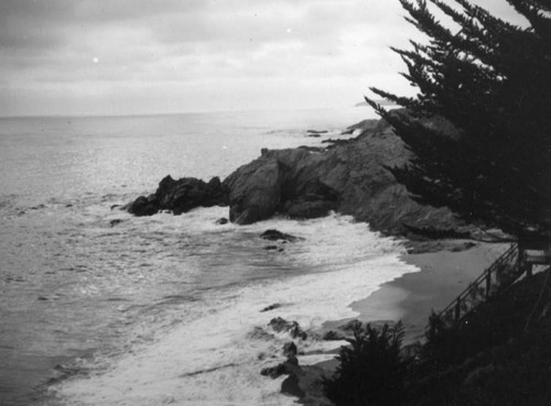 Stairway to the beach, Laguna Beach