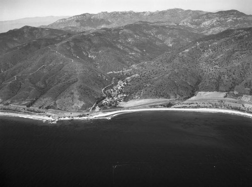 Leo Carrillo State Park, Pacific Coast Highway, looking north