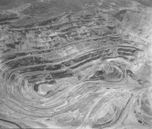 Open-pit copper mine, Nevada