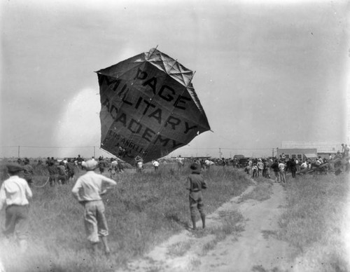 Page Military Academy kite