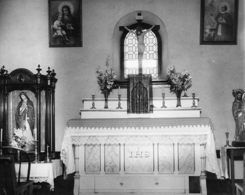 Dominguez adobe chapel