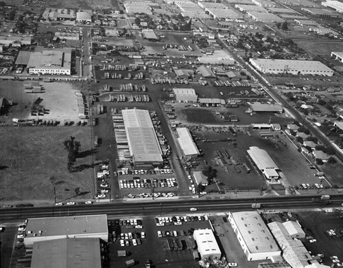 Time Trucking Company, Montebello, looking southwest