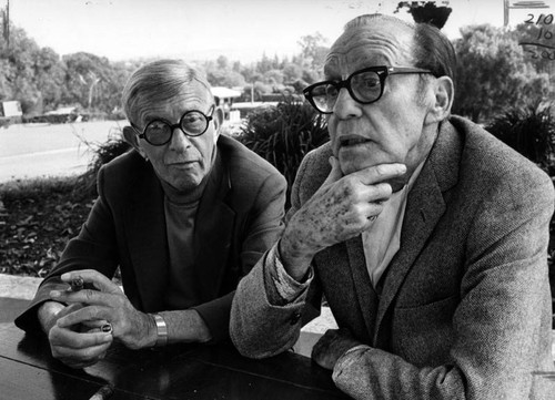 Jack Benny and George Burns