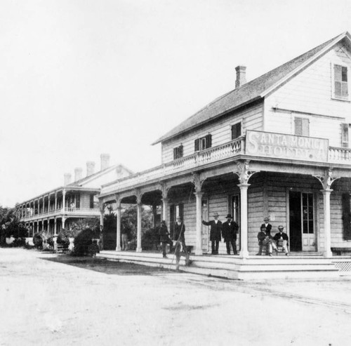 Exterior of Santa Monica Hotel