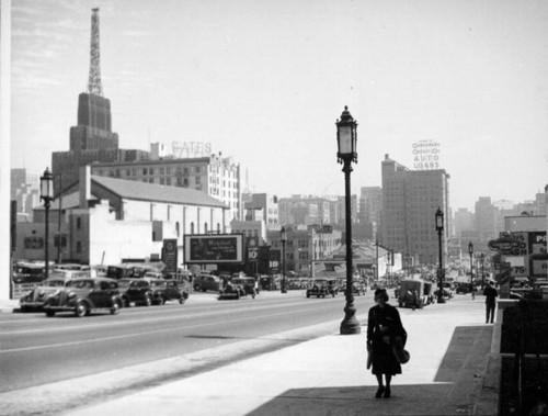 Wilshire Boulevard near Figueroa Street