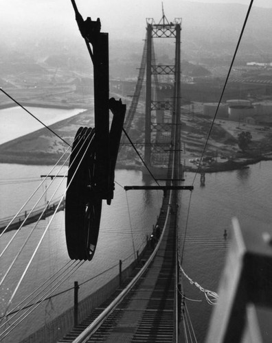 View, a suspension bridge