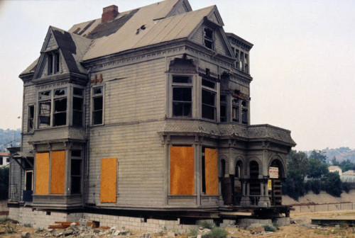 Castle's exterior, Montecito Heights