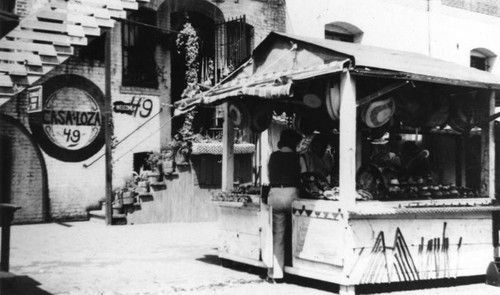 Olvera Street vendor