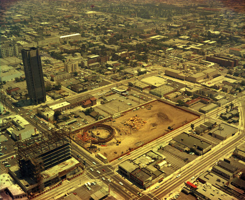 Pacific Cinerama Theatre, Hollywood, looking southeast