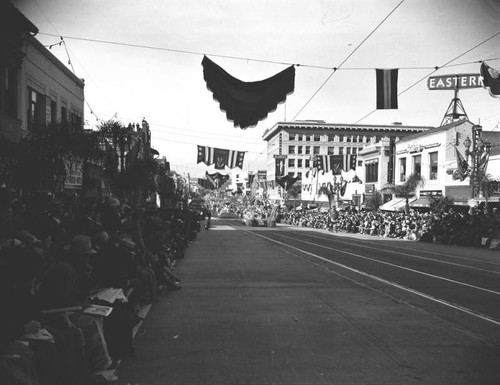 1938 Tournament of Roses Parade float