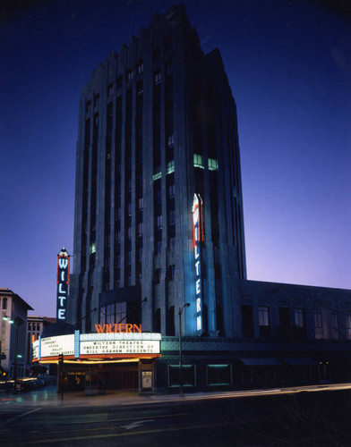 Exterior view of the Wiltern Theater