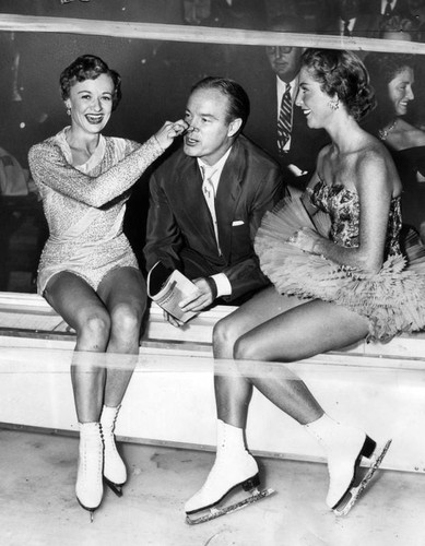 Betty Schalow and Bob Hope