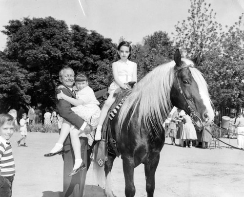 Movie horse at fair