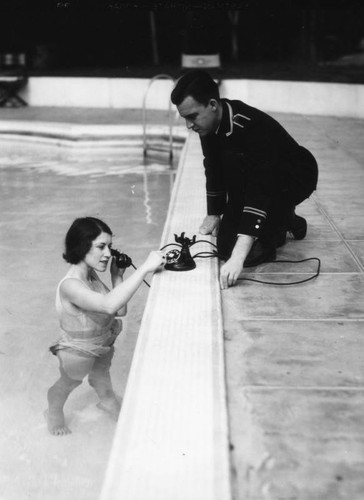 Poolside service, Huntington Hotel, view 3