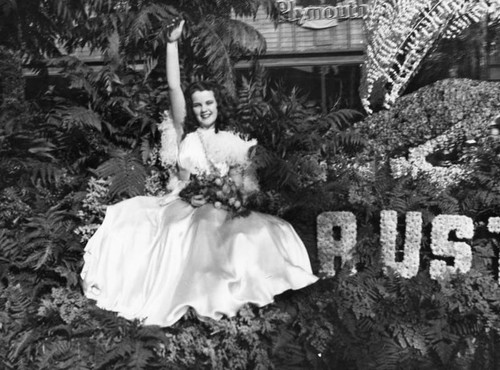 1938 Tournament of Roses Parade float