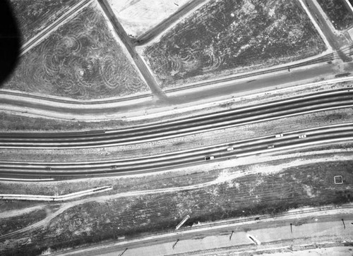 Long Beach (710) Freeway, looking northeast