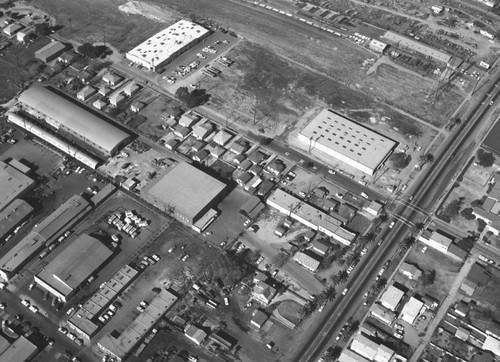 Aircraft Die Cutters, Long Beach, looking northwest