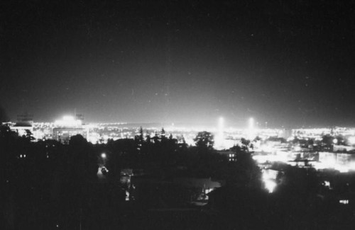 View of Hollywood looking east from Longview Avenue