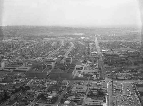 Metro Goldwyn Mayer Studios, Washington Boulevard, looking southeast