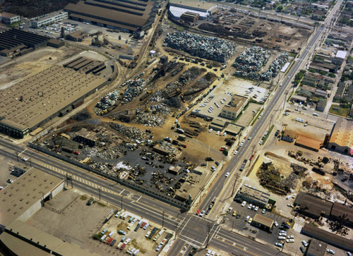 Lipsett Steel, Vernon, looking southeast