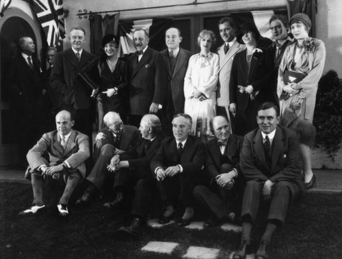 British journalists visit Los Angeles, view 04