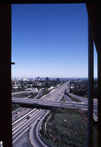 405 Freeway at Sunset Boulevard