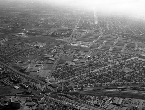 Atlantic Boulevard, Eastern Avenue, Telegraph Road, Central Manufacturing District, looking south