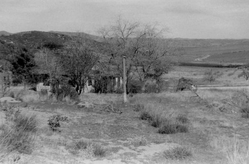 View of Talcott Ranch house, Bouquet Canyon